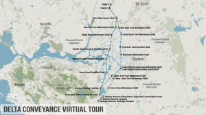 Image of Map showing the Proposed Alignments