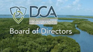 Image of title page for Overview of the DCA Board of Directors video