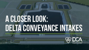 thumbnail of title slide for "A Closer Look: Delta Conveyance Intakes"