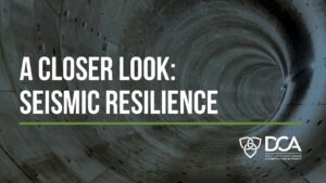 thumbnail of title slide for "A Closer Look: Seismic Resilience"